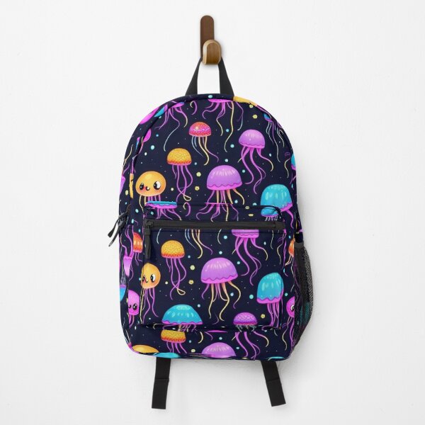 Item preview, Brightly coloured jelly fish designed and sold by TheScruffyGoose.