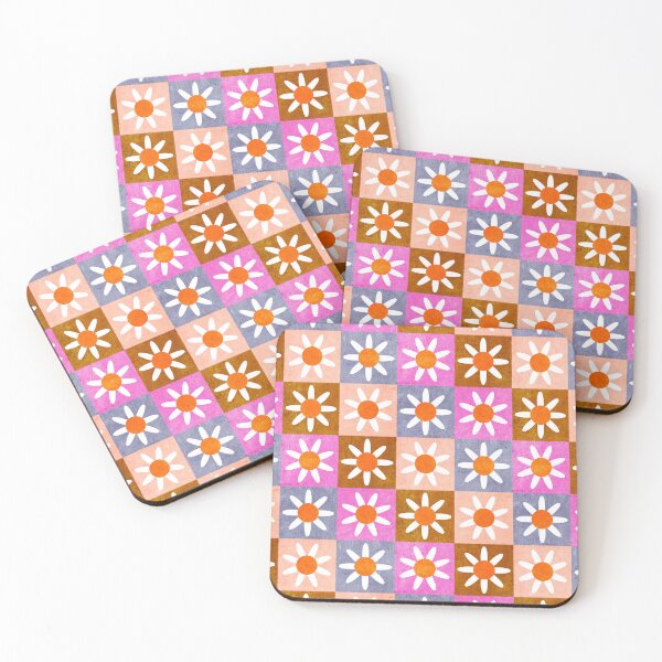 Item preview, Pink Daisy Patchwork designed and sold by RebeccaFlaherty.
