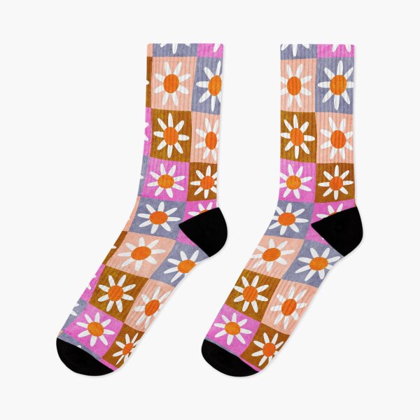 Item preview, Pink Daisy Patchwork designed and sold by RebeccaFlaherty.