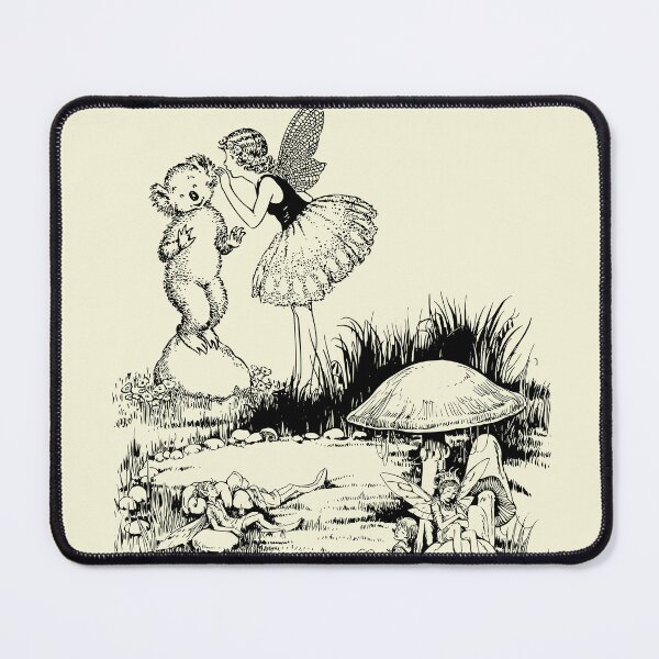 Item preview, Whimsical Bear and Fairy Design - A Magical Encounter designed and sold by Umay Eylul Keles.