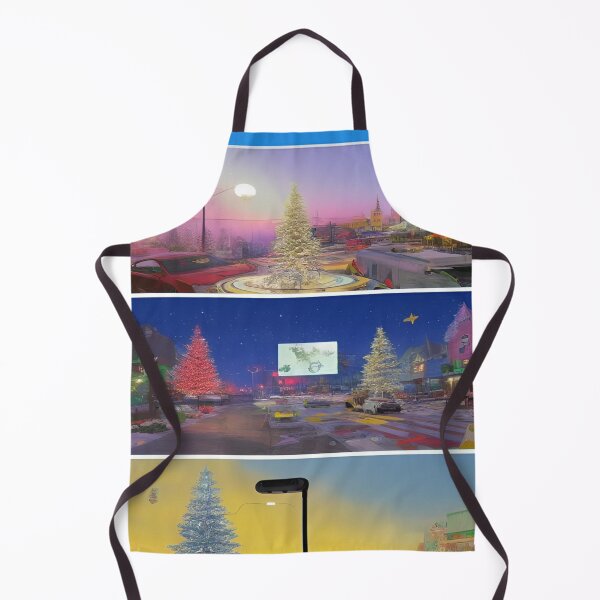 Item preview, Festive Town Square: A Christmas Celebration Captured designed and sold by merve02shop.