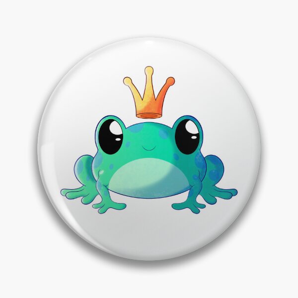 Item preview, Cute Frog Prince  designed and sold by PiknStick.