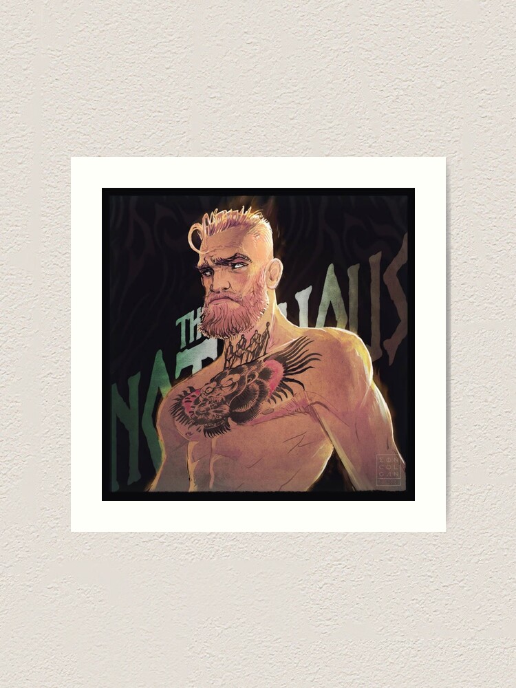 Conor McGregor poster wall art home decoration photo print 24x24 inches