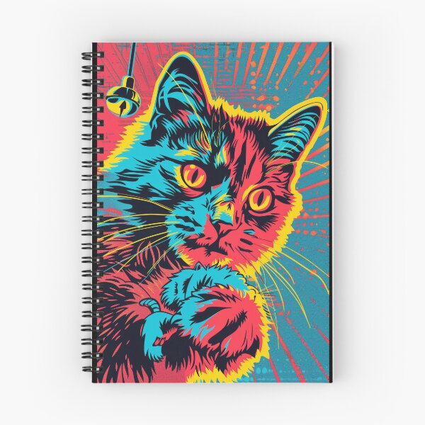 Item preview, Pop Art Illustration of Cat Ready to Attack Mouse designed and sold by Piotrek0001.