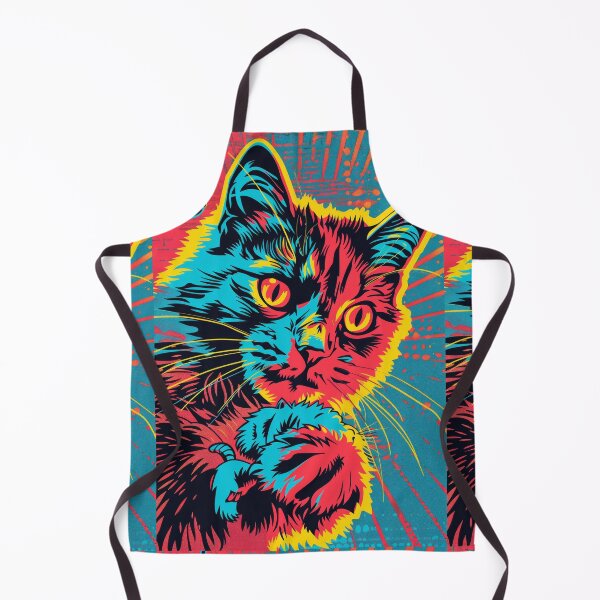 Item preview, Pop Art Illustration of Cat Ready to Attack Mouse designed and sold by Piotrek0001.
