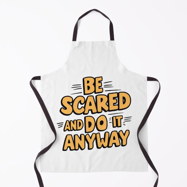 Item preview, Be Scared And Do It Anyway! Inspiring Orange designed and sold by PMCreative.