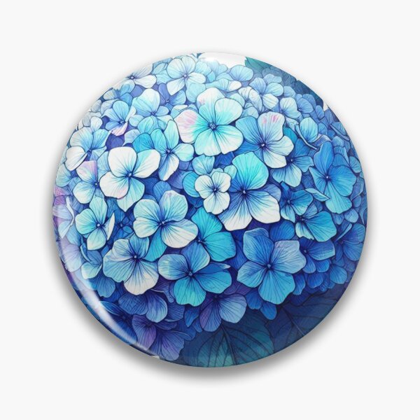 Item preview, Blue Hydrangea, Blue Hydrangea Flowers designed and sold by clintang.