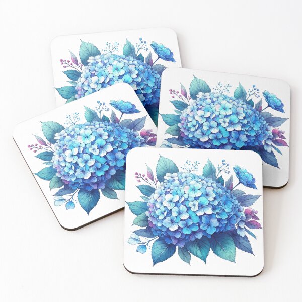 Item preview, Blue Hydrangea, Blue Hydrangea Flowers designed and sold by clintang.