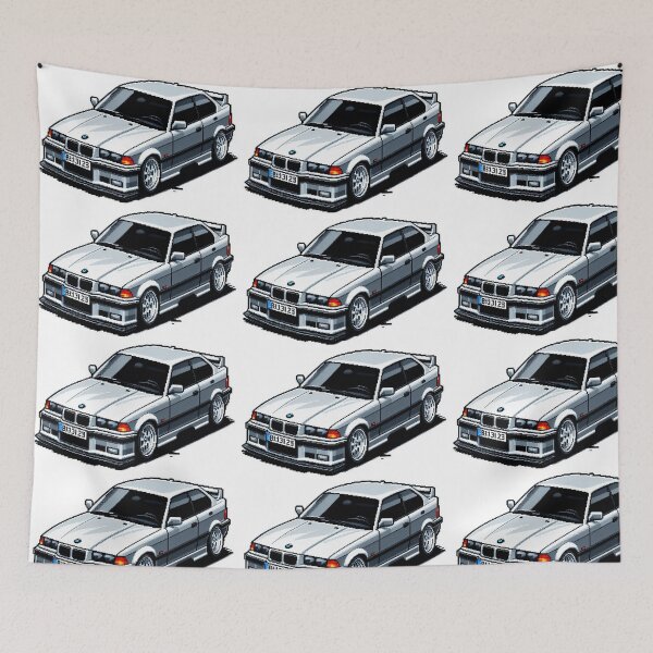 Item preview, Pixelated Iconic Cars : Automotive Merchandise -  designed and sold by InfmsCorp.