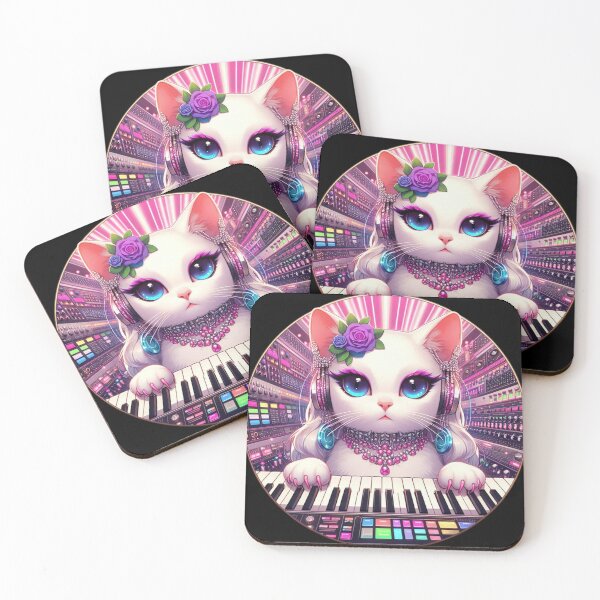 Item preview, Glam Synth Cat number 2 designed and sold by MarandSviet.