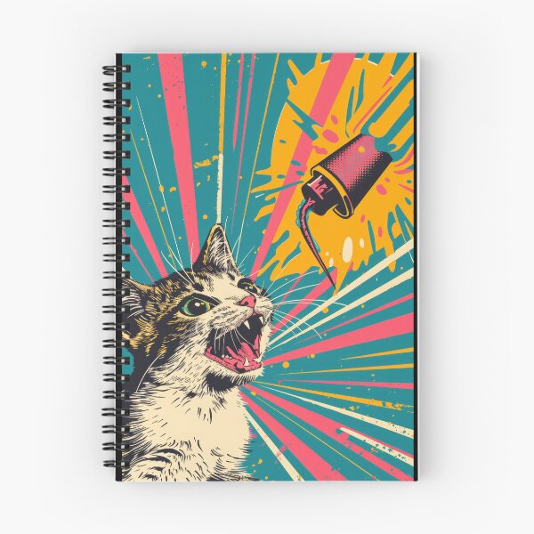 Item preview, Pop Art Illustration of Cat Ready to Attack Mouse designed and sold by Piotrek0001.