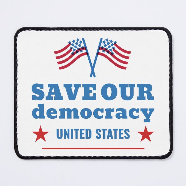 Item preview, Save Our Democracy - United States - US Flag designed and sold by TTeamDesigns.
