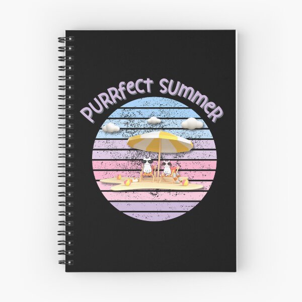 Item preview, Purrfect summer cats sunglasses sunambrella retro pastel beach designed and sold by MatysDesign.