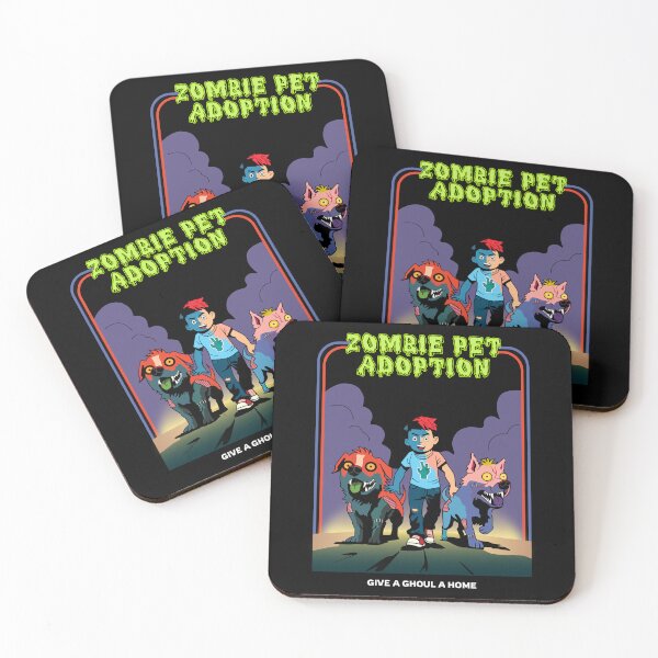 Item preview, Zombie Pet Adoption designed and sold by Sfumata Illustration.