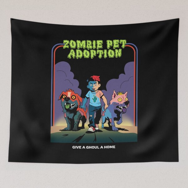 Item preview, Zombie Pet Adoption designed and sold by Sfumata Illustration.
