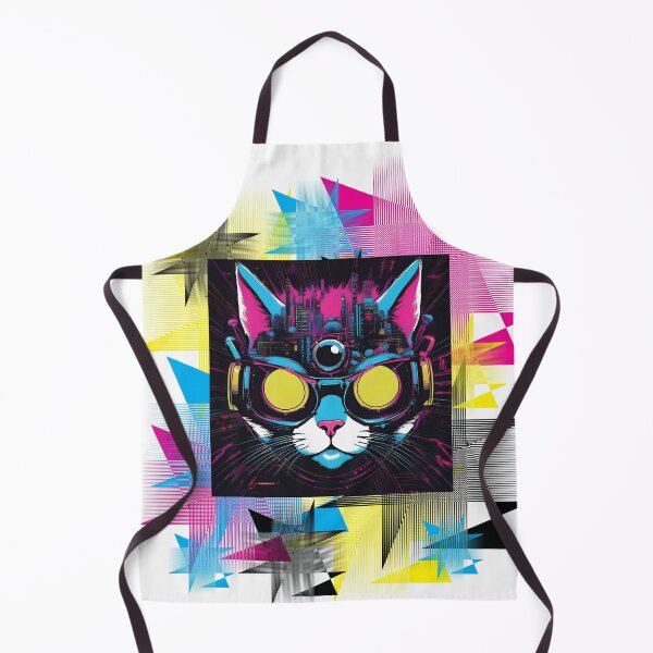 Item preview, Cyberpunk Cat designed and sold by yellowmadcat.