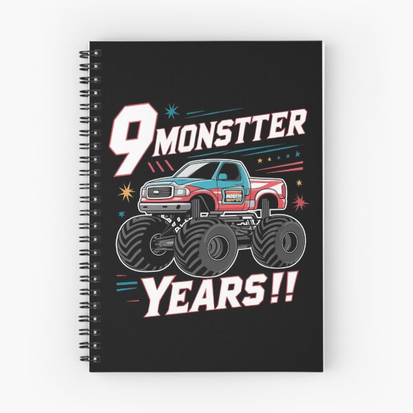Item preview, 9 Monster Years: Truckin' Through Time designed and sold by AmziLife.