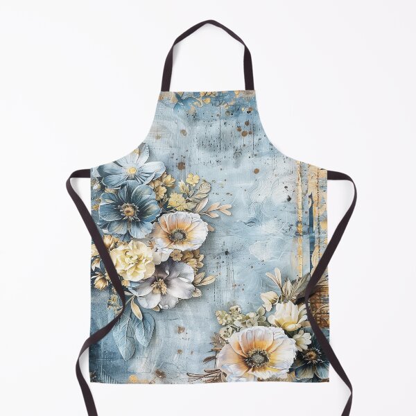 Artikelvorschau, Blumenmuster. Bunte Blumen. Blau entworfen und verkauft von MagelliShop.