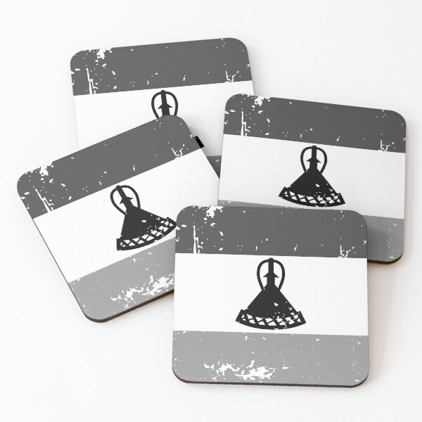 Item preview, Lesotho black and white flag, vintage design designed and sold by Starstacks.