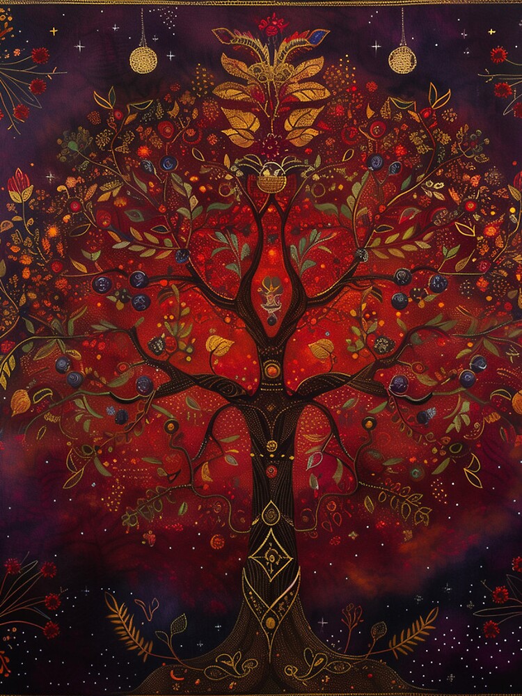 Thumbnail 4 of 4, iPhone Case, Tree of Life III designed and sold by LoveByCasha.