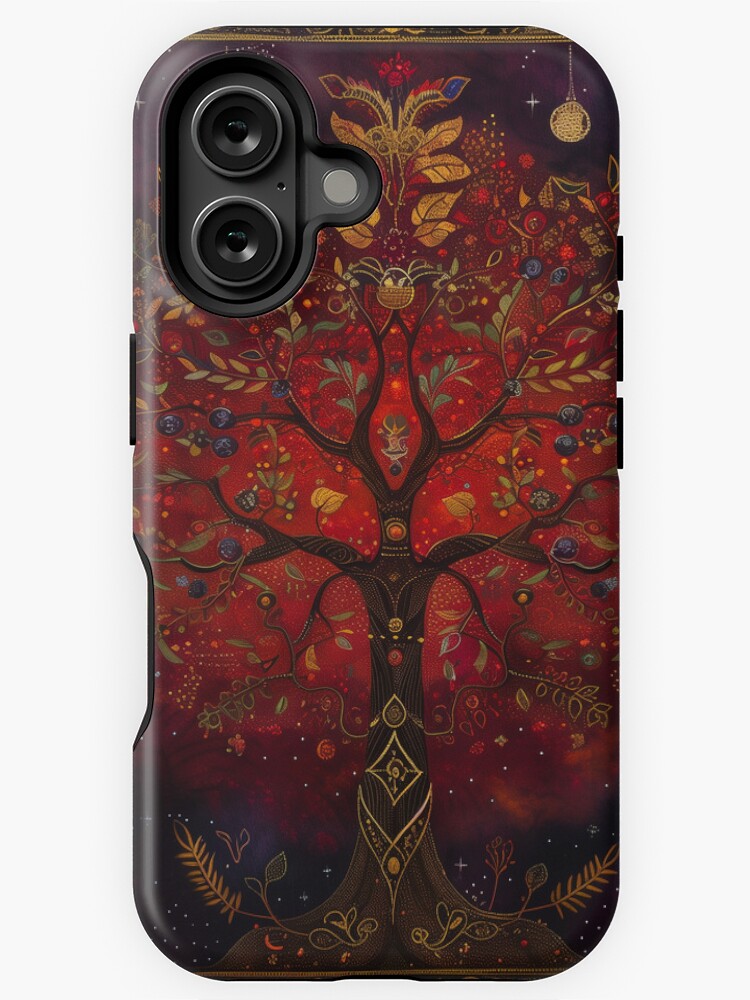 Thumbnail 1 of 4, iPhone Case, Tree of Life III designed and sold by LoveByCasha.
