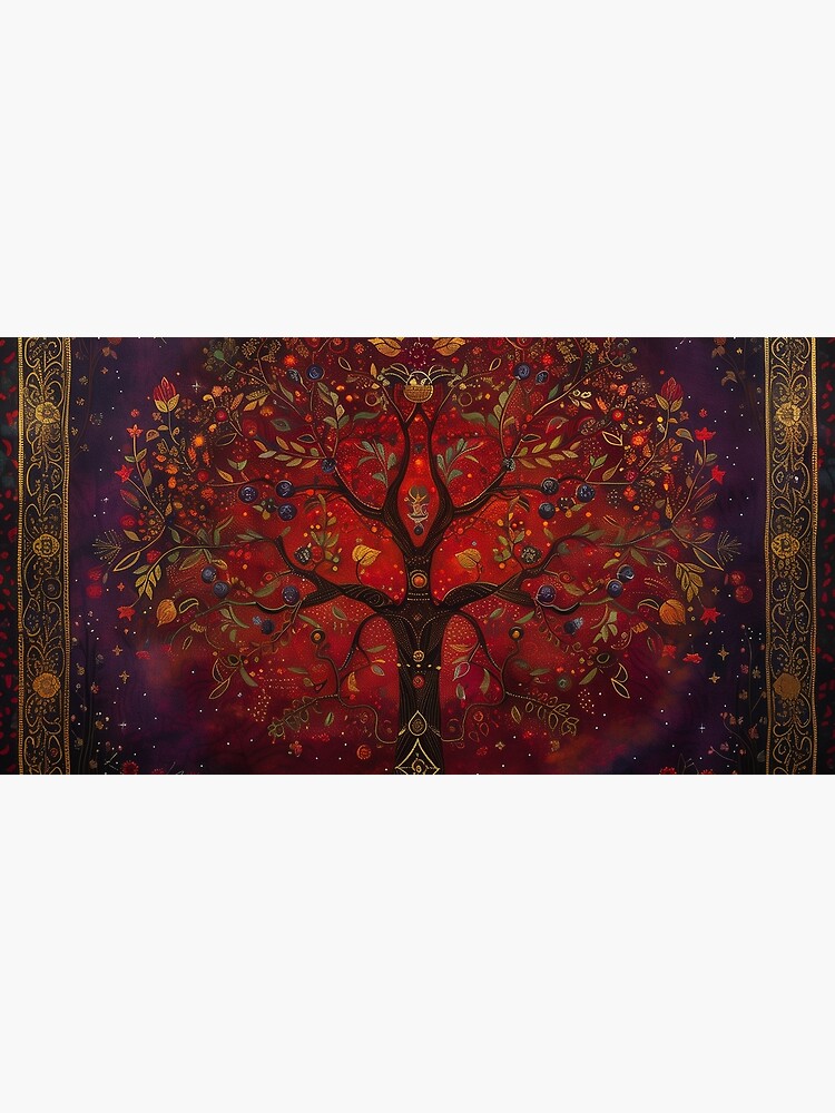 Thumbnail 5 of 5, Mouse Pad, Tree of Life III designed and sold by LoveByCasha.