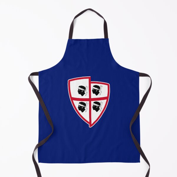 Item preview, Sardegna - Sardinia flag - Bandiera 4 mori retro style shield designed and sold by miskaralise.