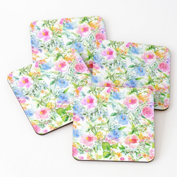Item preview, Watercolor Floral Pattern designed and sold by SeamPix.