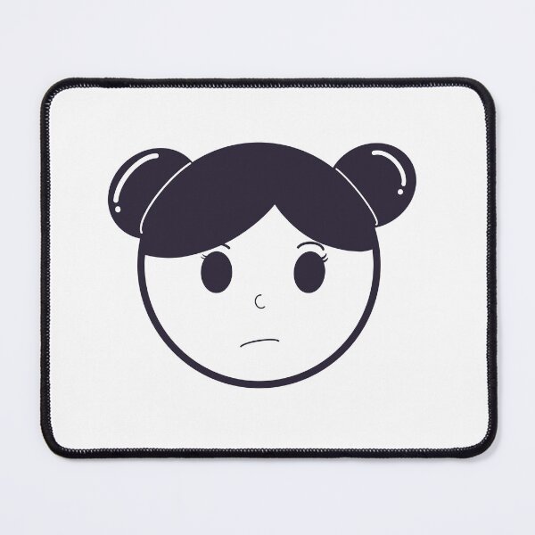 Item preview, Minimalist upset girl face avatar designed and sold by hakobs.