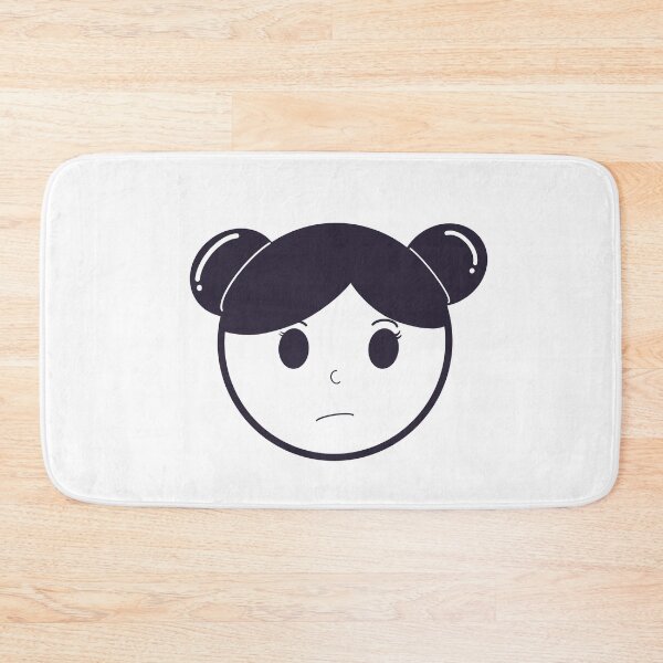 Item preview, Minimalist upset girl face avatar designed and sold by hakobs.