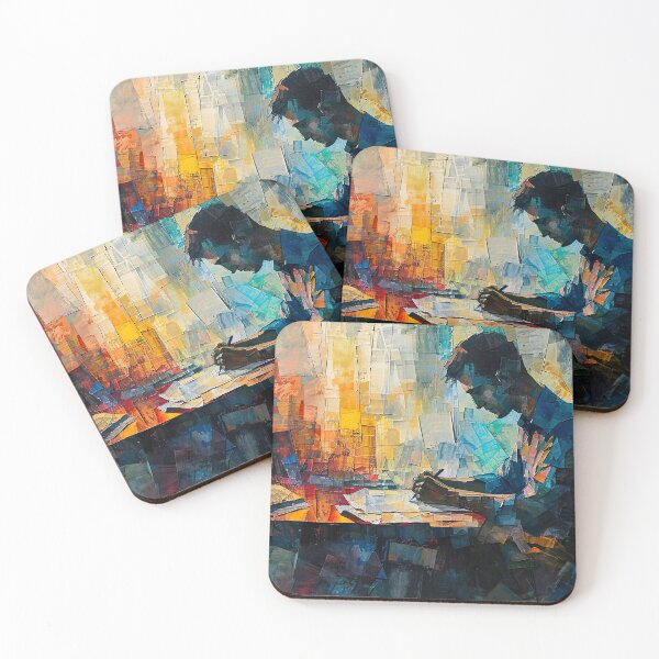 Item preview, The Writer - Cubism designed and sold by KootenayDesigns.