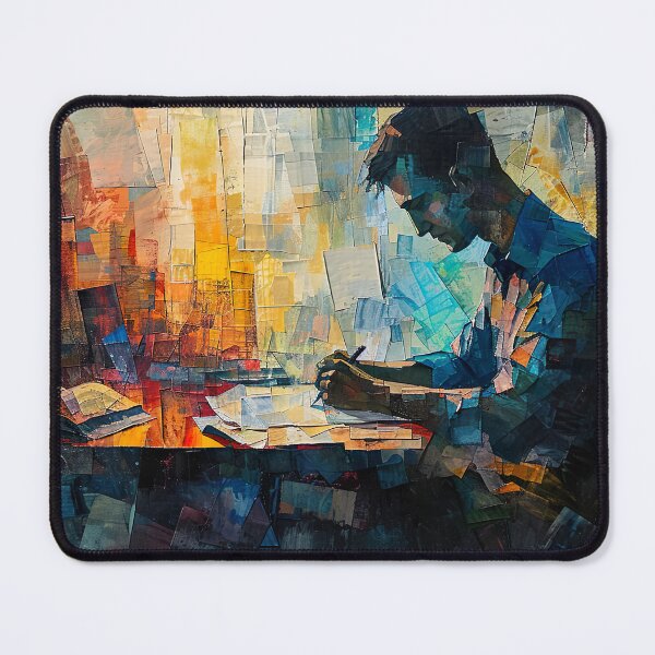 Item preview, The Writer - Cubism designed and sold by KootenayDesigns.