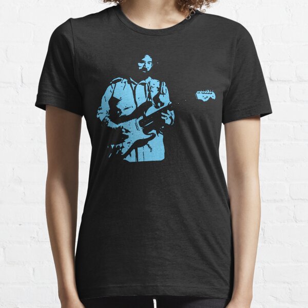 Jerry Garcia in Blue Essential T-Shirt