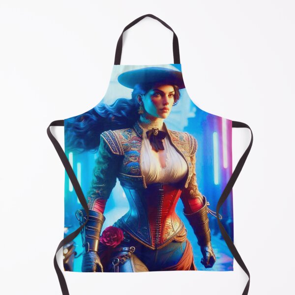 Item preview, Title: "Neon Matadora: Warrior in the Night - Ghost Archer Illusions" designed and sold by Ghost Archer Illusions.