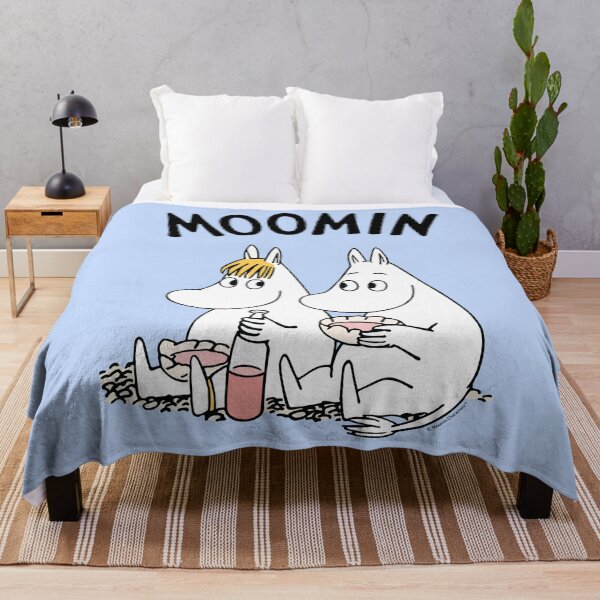 Taito Moomin Very newest Big Blanket NWT