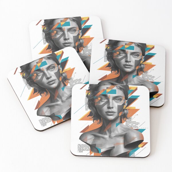 Item preview, Mesmerizing | vibrant Woman | Embrace the invisible |  designed and sold by RedCircleArt.