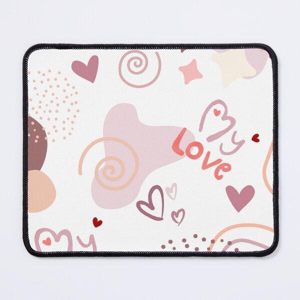 Item preview, My Love Doodles Pastel Home Decor iPhone Case designed and sold by PickInsight.