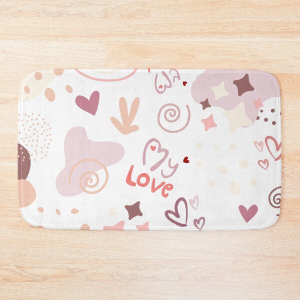 Item preview, My Love Doodles Pastel Home Decor iPhone Case designed and sold by PickInsight.