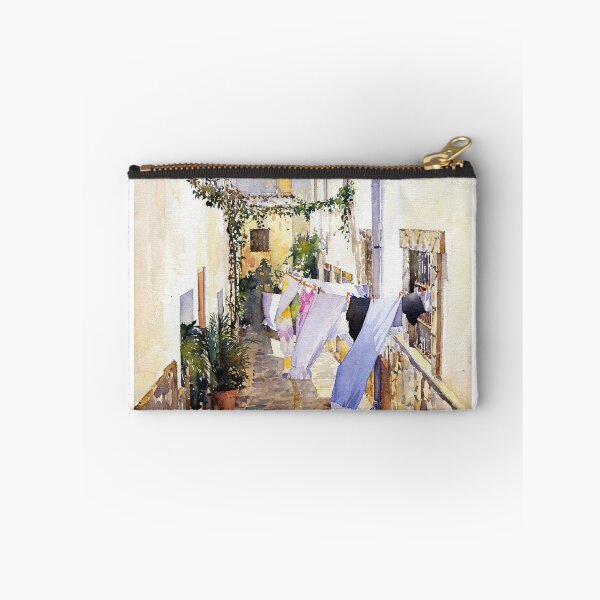 Item preview, Corner With Washing In Almócita designed and sold by Margaret Merry.