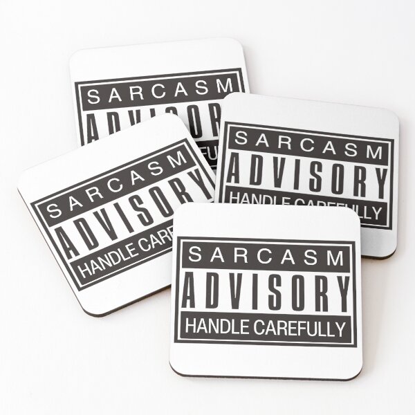 Item preview, Sarcasm Advisory Handle Carefully designed and sold by Mareon.