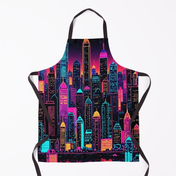 Item preview, 8BIT City Metropolis designed and sold by MixedMediaPrint.
