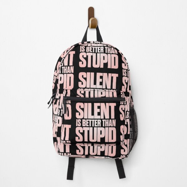 Item preview, Silent is better than stupid. v.2 designed and sold by x1brett.