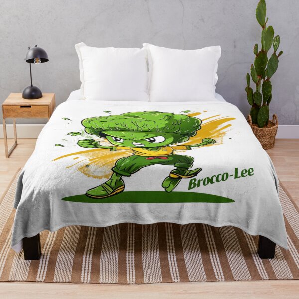 Item preview, Brocco-Lee: The Ultimate Veggie Warrior designed and sold by kjon88.