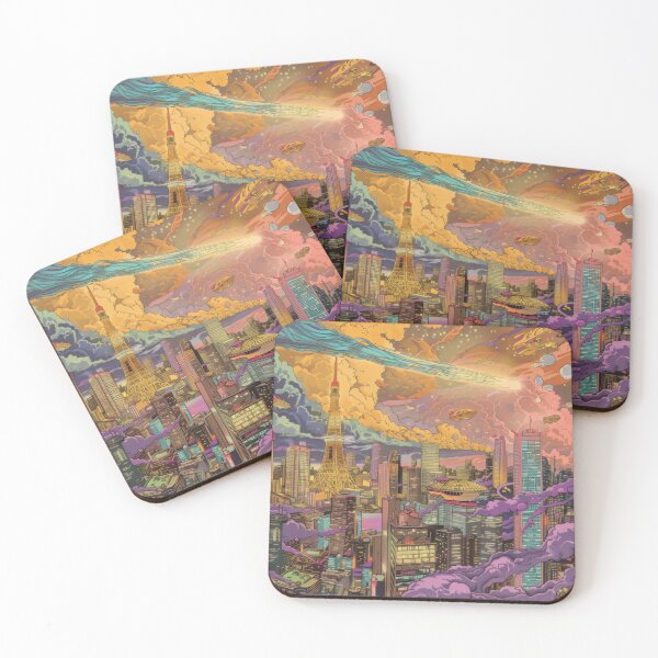 Item preview, Futuristic Skyline designed and sold by WickerStudio.