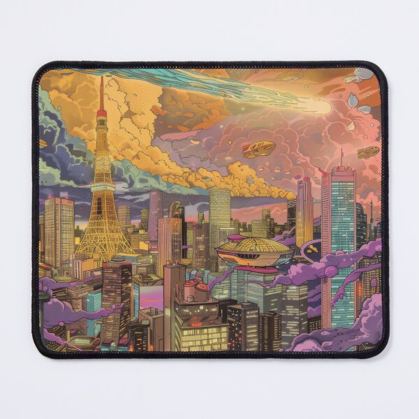 Item preview, Futuristic Skyline designed and sold by WickerStudio.