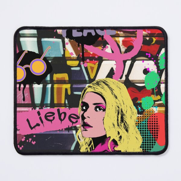 Item preview, Graffiti pop art girl designed and sold by GasconyPassion.