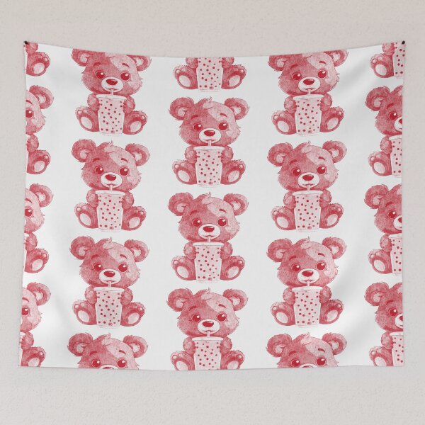 Item preview, Bear Loves Boba designed and sold by kinpirks.