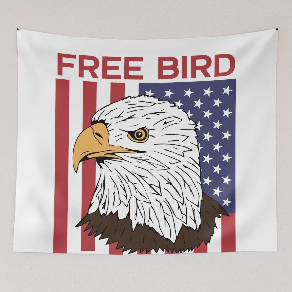 Item preview, freebird eagle  designed and sold by Wolagno.