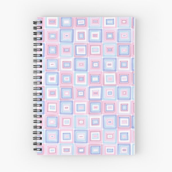 Item preview, Bigender Pride Flag Modern Art Pink Purple Blue designed and sold by JoyfulJen.