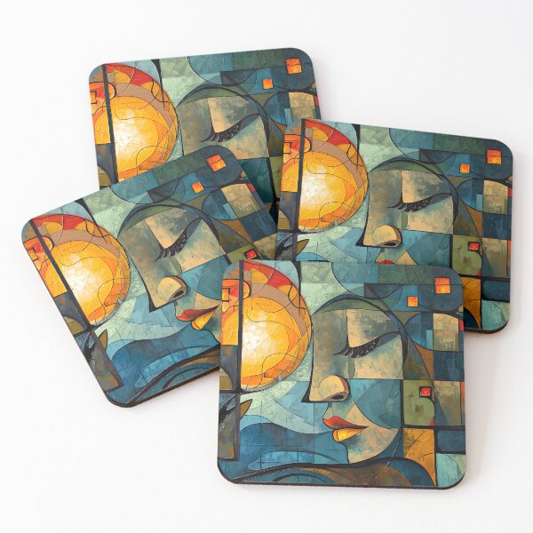 Item preview, Woman Face - Cubism designed and sold by KootenayDesigns.